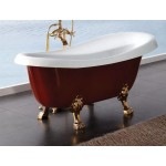 Ванна акриловая Belbagno BB04-ROS Ванна акриловая Belbagno BB04-ROS